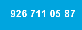 926 711 05 87
